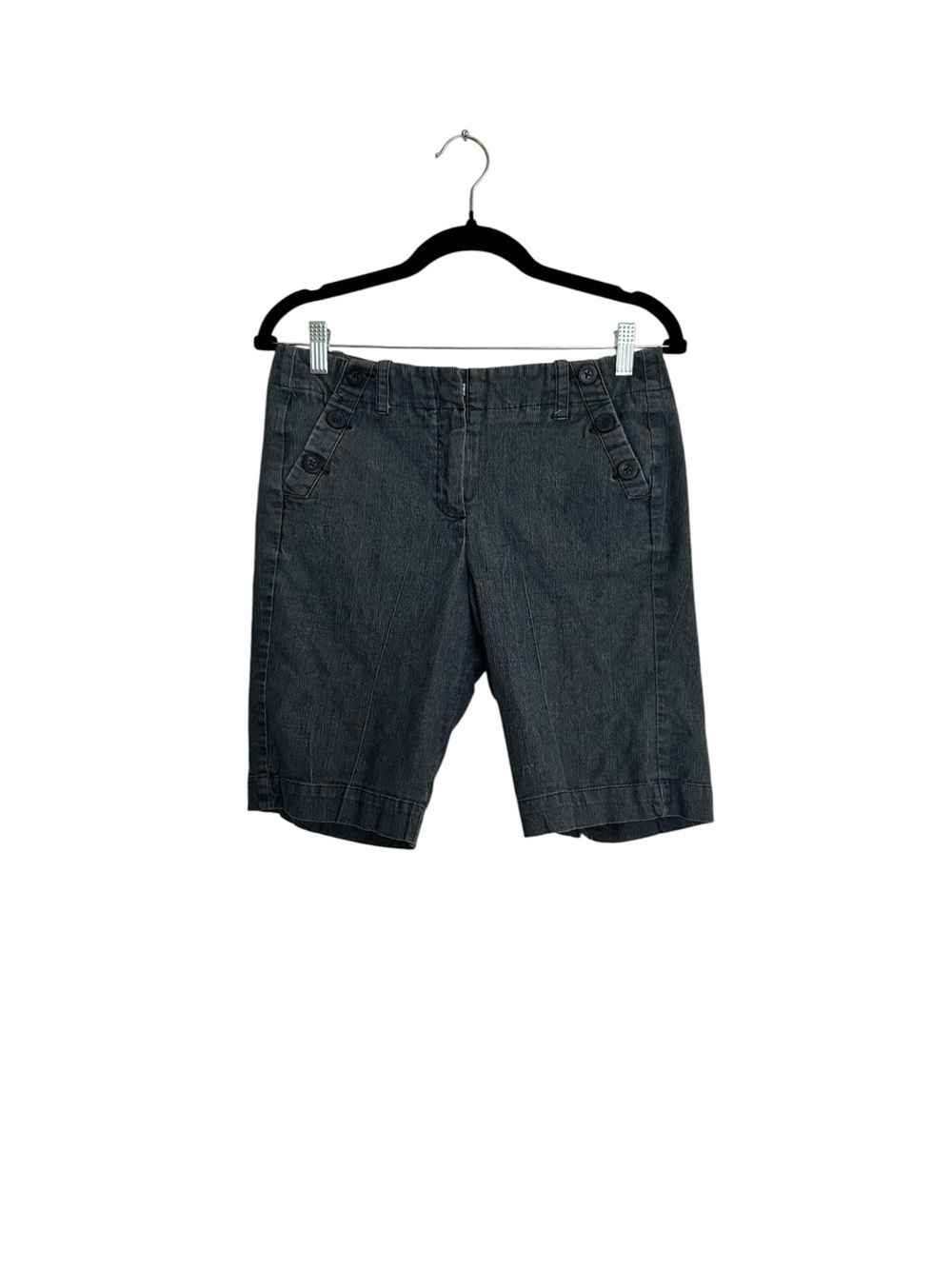 Sandro Women’s Petite Shorts Petite 8P Charcoal